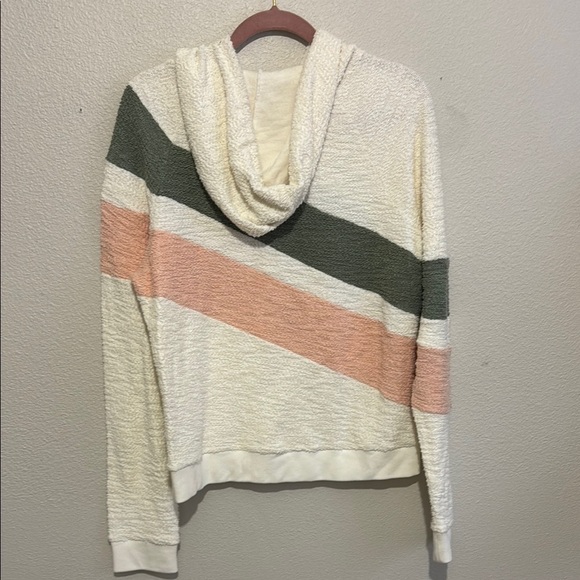 Faherty Vista Reverse Terry Knit Hoodie Cozy Simple Versatile - Picture 5 of 6